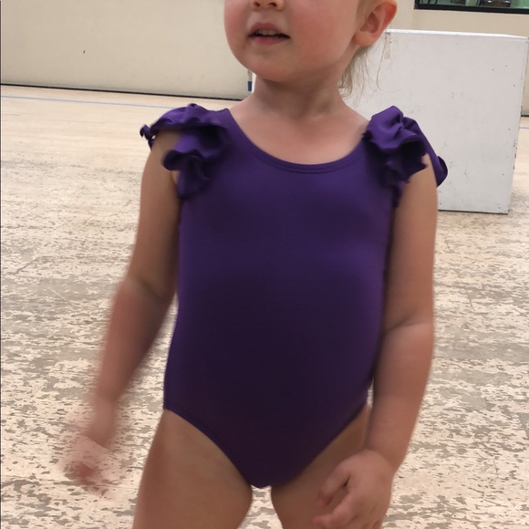 Purple leotard - Picture 3 of 3